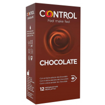 Control Adapt SexSense Chocolate Preservative, 12Ud