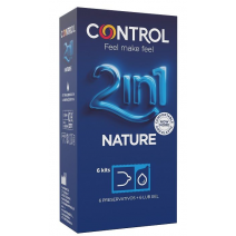 Control 2in1 Nature Preservatives + Gel, 6 units