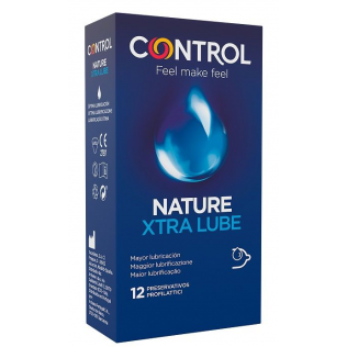Control Adapta Nature Extra Lube Preservatives, 12Ud