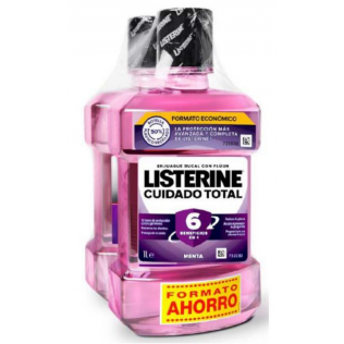 Listerine Total Sabor Menta Care, 500ml + REGALO 250ml