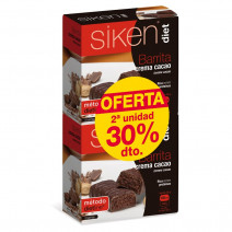 Siken Diet Duplo Barrita Crema Cacao