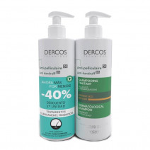 Vichy DUPLO Dercos Champu Dry Antilay 2X400 ml
