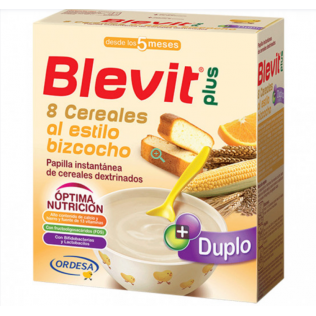 Blevit Plus 8 Cereales Miel 300 g, Blevit