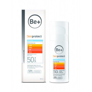 BE+ SKIN PROTECT PIEL SECA SPF50+ 50 ML