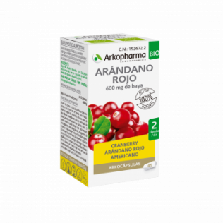 ARKOPHARMA ARANDANO ROJO BIO 45 CAPSULAS