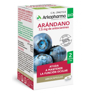 ARANDANO FRUTO 40 CAPS