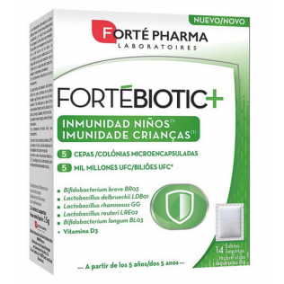 FORTEBIOTIC+ INMUNIDAD NIÑOS 14 SOBRES