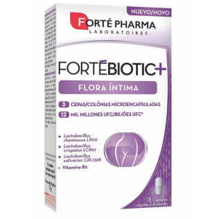 FORTEBIOTIC+ FLORA INTIMA 15 CAPSULAS