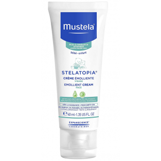 MUSTELA STELATOPIA CREMA FACIAL EMOLIENTE PIEL ATOPICA MUSTELA 1 ENVASE 40 ML