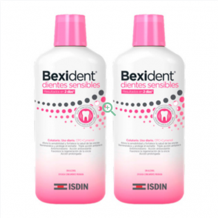 ISDIN BEXIDENT DUPLO COL SENSIBLES 2X500ML