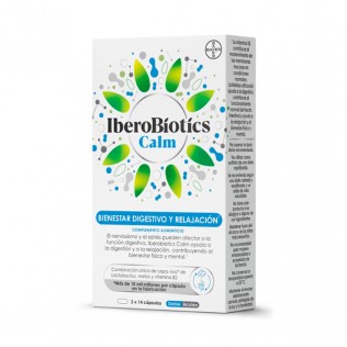 IBEROBIOTICS CALM 14 CAPSULAS VERDES + 14 CAPSULAS BLANCAS