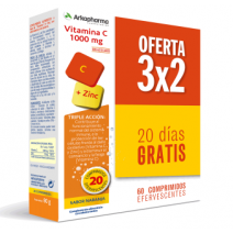 ARKOVITAL PACK VITAMINA C Y D3 1000MG 3X20 COMPRIMIDOS