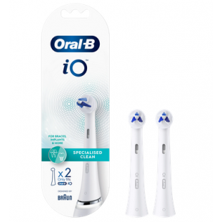 Oral-B iO 8 Cepillo Eléctrico blanco con 2 Recambios