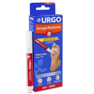 URGO VERRUGAS RESISTENTES ANTIVERRUGAS 1 STICK 2 ML