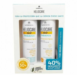 HELIOCARE DUPLO PEDIATRICS SPF50+ TRANSPARENT SPRAY