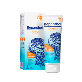 Bepanthol Tattoo Crema Solar Protectora SPF 50+ 1 Tubo 50 ml