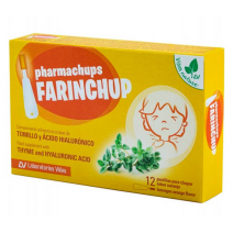 PHARMACHUPS FARINCHUP 12 PASTILLAS SABOR NARANJA