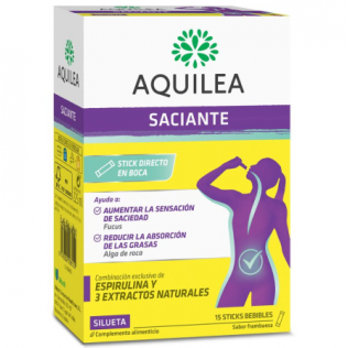 Aquilea Saciante 15 Sticks 15 ml Sabor Piña