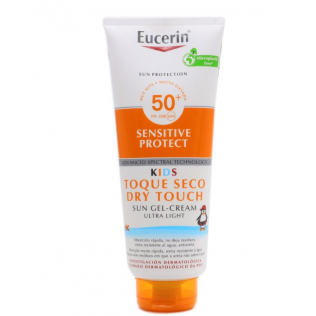 Eucerin Sun Protection Kids Toque Seco Gel Cream SPF50+ 1 Tubo 400 ml