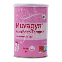 Muvagyn Probiotico Tampon Vaginal 9 Unidades Mini con Aplicador