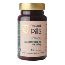 Proage Pills Astaxantina 8mg + Vit E 12mg 60 capsulas blandas