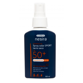 Acofarma Nesira Solar Sport SPF 50+ Spray Solar Tacto Seco 1 envase 100 ML