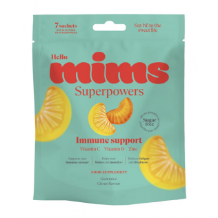 MIMS IMMUNE SUPPORT 7 BOLSITAS 12,5 G SABOR FRUTAS