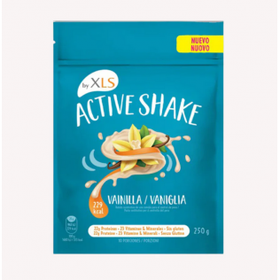 XLS ACTIVE SHAKE BY XLS BATIDO SUSTITUTIVO POLVO 1 ENVASE 250 G SABOR VAINILLA