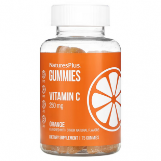 NATURES PLUS GUMMIES VIT C 250MG 75 GOMINOLAS