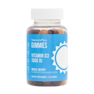 NATURES PLUS GUMMIES VIT D3 1000UI 60 GOMINOLAS