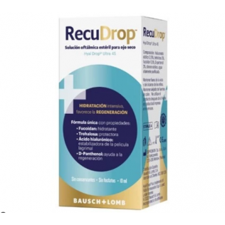 RECUDROP SOLUCION OFTALMICA PARA OJO SECO 1 BOTE 10 ML