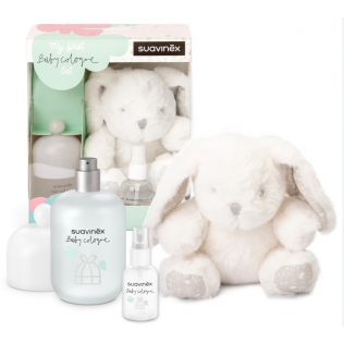 SUAVINEX SET BABY COLOGNE 1 BOTELLA 100 ML + 1 ENVASE 50 ML + REGALO