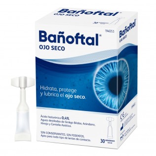 BAÑOFTAL OJO SECO 30 MONODOSIS 0,5 ML