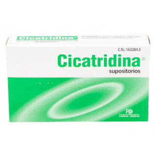 CICATRIDINA SUPOSITORIOS 5 MG 10 U