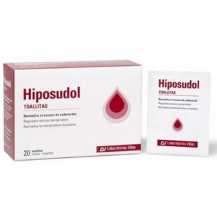 HIPOSUDOL TOALLITAS 3 ML 20 TOALLITAS