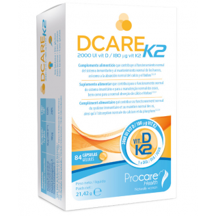 DCARE K2 84 CAPSULAS