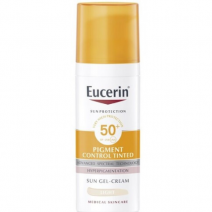 EUCERIN SUN PROTECTION SPF 50+ PIGMENT CONTROL TINTED 1 ENVASE 50 ML COLOR CLARO