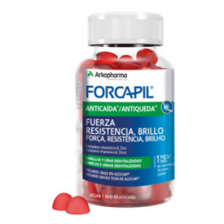 ARKOPHARMA FORCAPIL ANTICAIDA 60 CARAMELOS DE GOMA