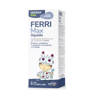 ORDESA FERRIMAX KIDS LIQUID 110ML +18G