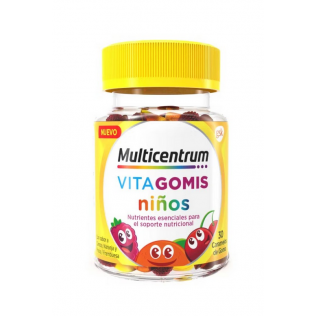 MULTICENTRUM VITAGOMIS NIÑOS 30U