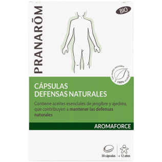 PRANAROM AROMAFORCE DEFENSAS NATURALES BIO 30 CAPSULAS