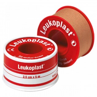 LEUKOPLAST 2.5 CM X 5 M CARNE