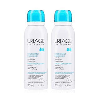 URIAGE DUPLO DESO FRESH SPRAY 2X125ML