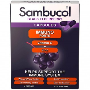 SAMBUCOL IMMUNO FORTE 30 CAPSULAS