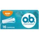 Tampones OB Procomfort O.B 16 Tampones Super