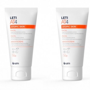 LETI AT4 DUPLO ATOPIC SKIN FACIAL 2X50ML