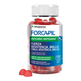 ARKOPHARMA FORCAPIL ANTICAIDA 60 CARAMELOS DE GOMA 2+1