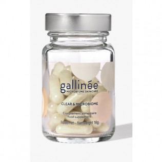 GALLINEE CLEAR & MICROBIOME FOOD SUPPLEMENT 30CAP