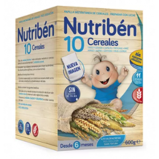 NUTRIBEN 10 CEREALES 1 ENVASE 600 G