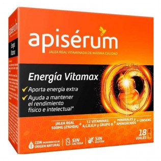 APISERUM ENERGIA VITAMAX 18 VIALES